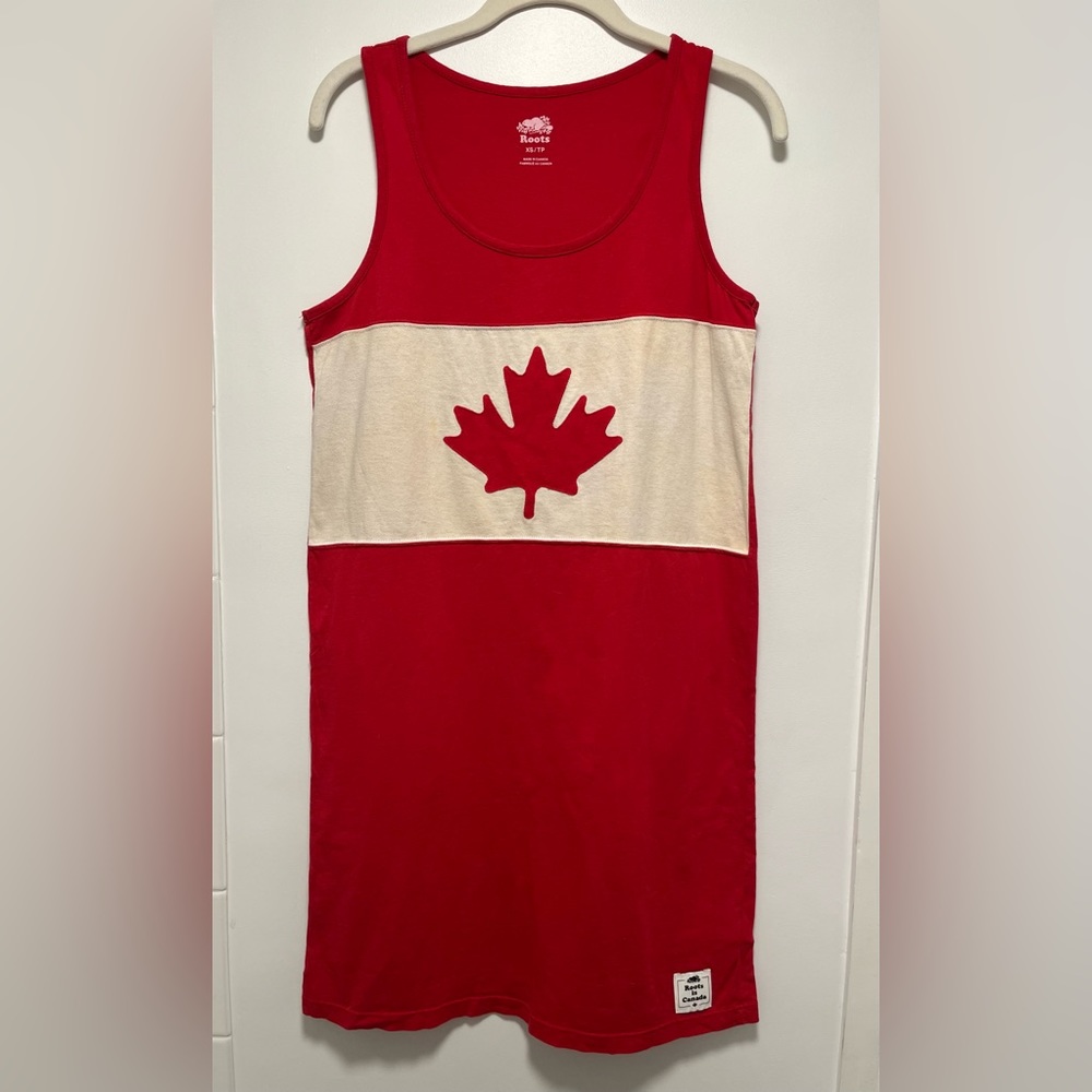 Canadian Flag T-shirt Dress 🇨🇦